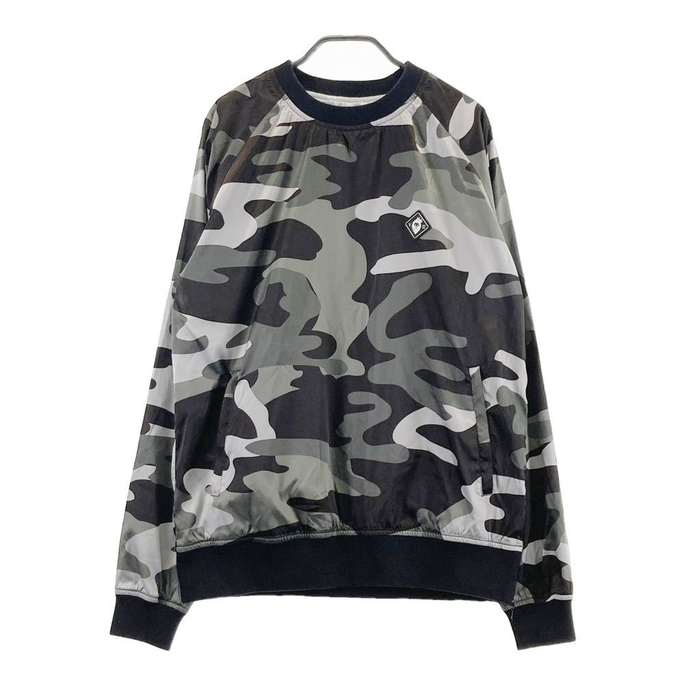 サイズ L V12 ヴィトゥエルヴ 蓄熱長袖ブルゾン カモフラ柄 カーキ系 240101517751 ゴルフウェア メンズ ストスト