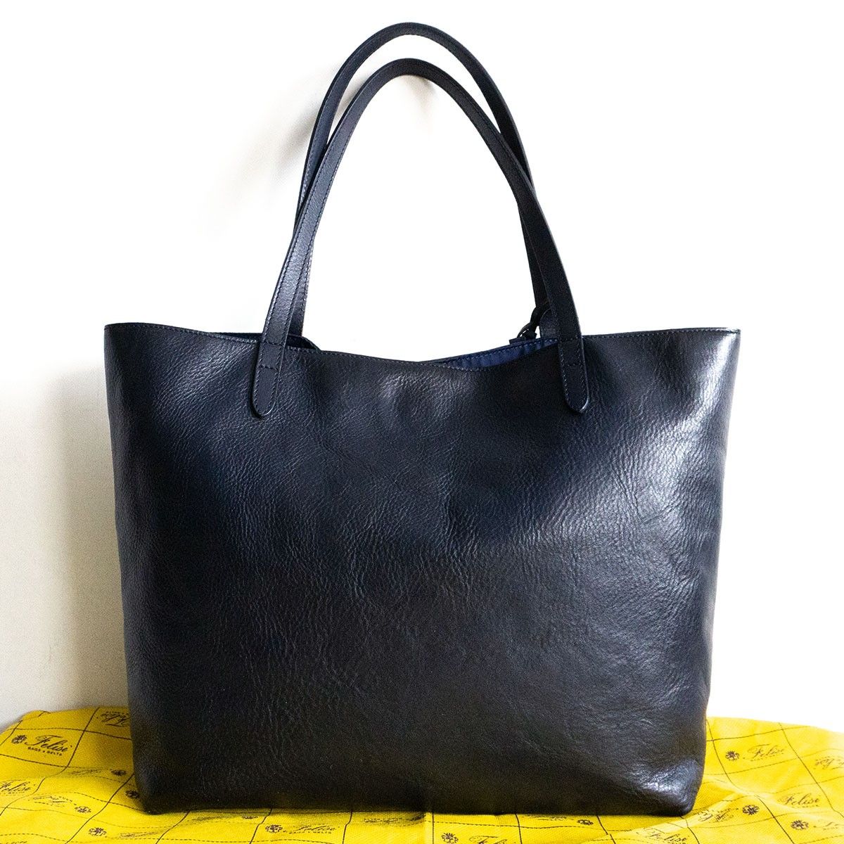 美品 フェリージ メンズ トートバッグ レザー 15/20 NK DS A4 Felisi