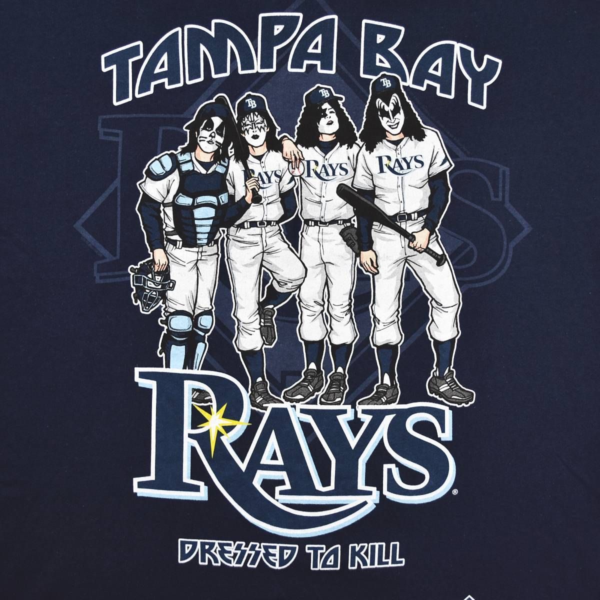 新品未使用】 【タグ付き】 タンパベイ レイズ x キッス Tampa