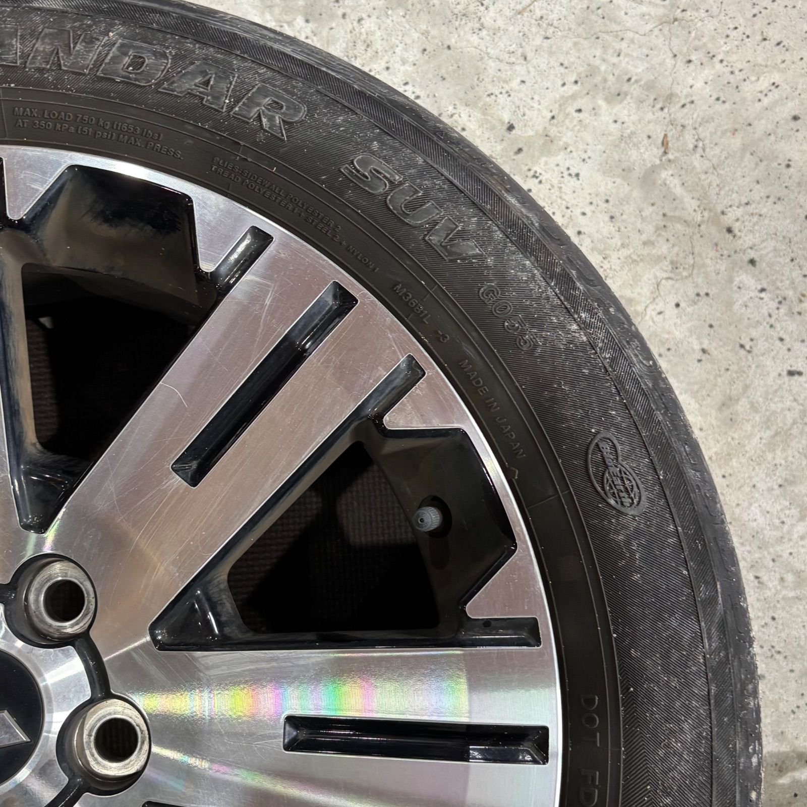 強固な 4 三菱 デリカ D 5 純正 18インチ 18X7J 38 5穴 PCD114.3 ホイール 1本 ミツビシ MITSUBISHI 入会費無料。