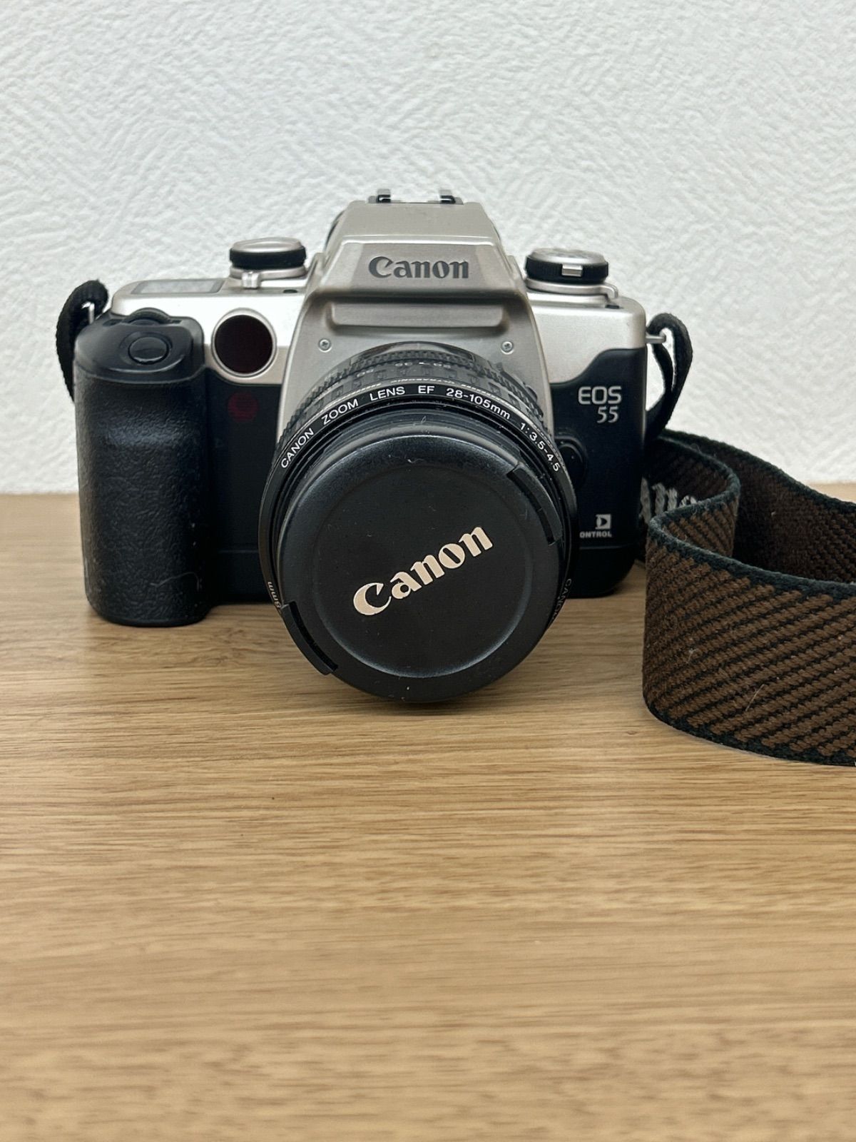 ☆【通電未確認】Canon EOS 55フィルムカメラ ズームレンズ28