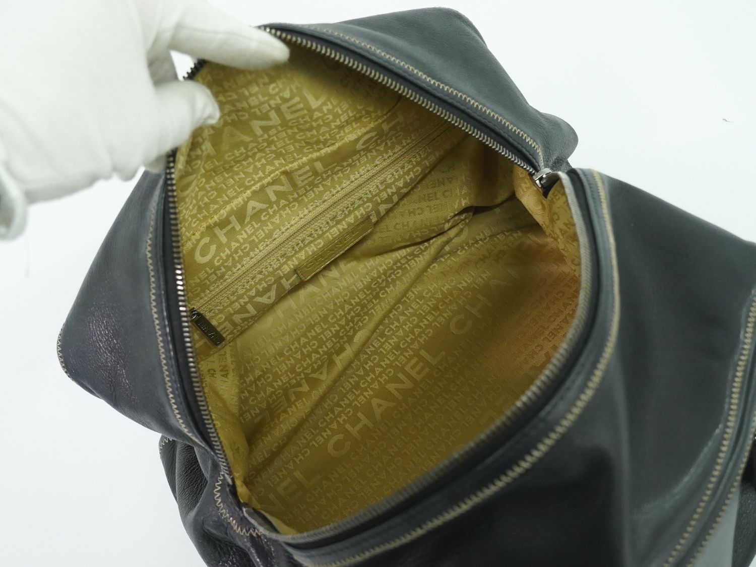 本物 シャネル CHANEL ココマーク ミニ ボストンバッグ ハンドバッグ  