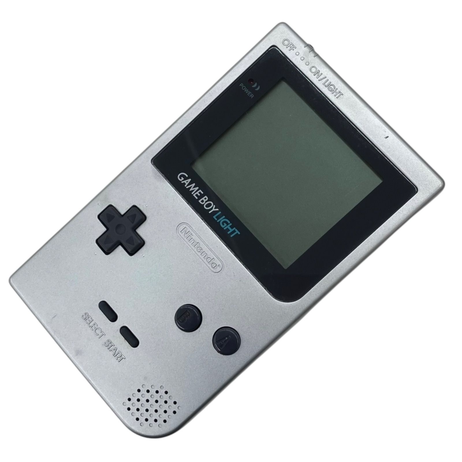 186000 ジャンク品 任天堂 ゲームボーイライト MGB-101 シルバー