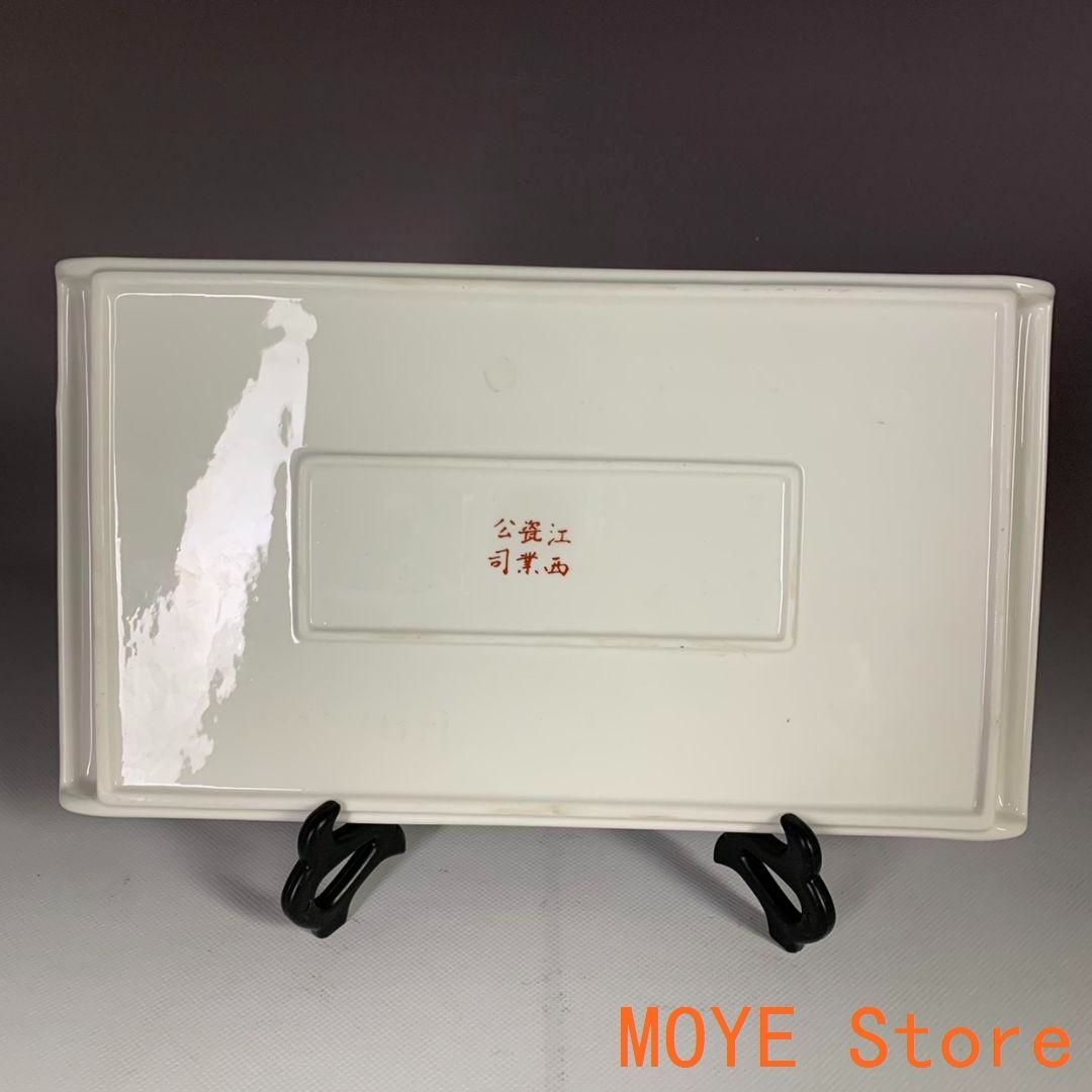 景徳鎮 粉彩人物十二金釵図 茶盤 果盤 茶道具 装飾品 工芸品