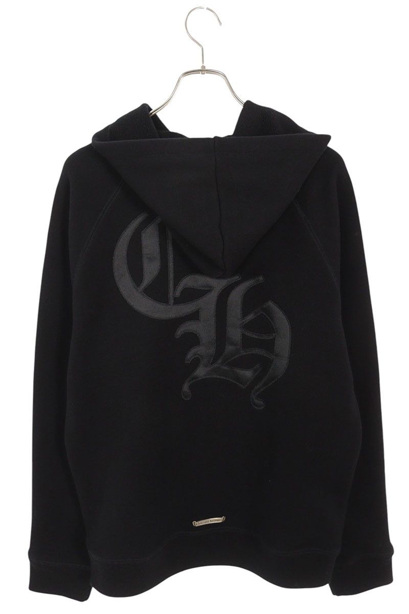 【国内即発】CHROME HEARTS プルオーバーフーディ 7-11 CH刺繍 クロムハーツ 7-11 HOODIE バックCHロゴクロス刺繍プルオーバー