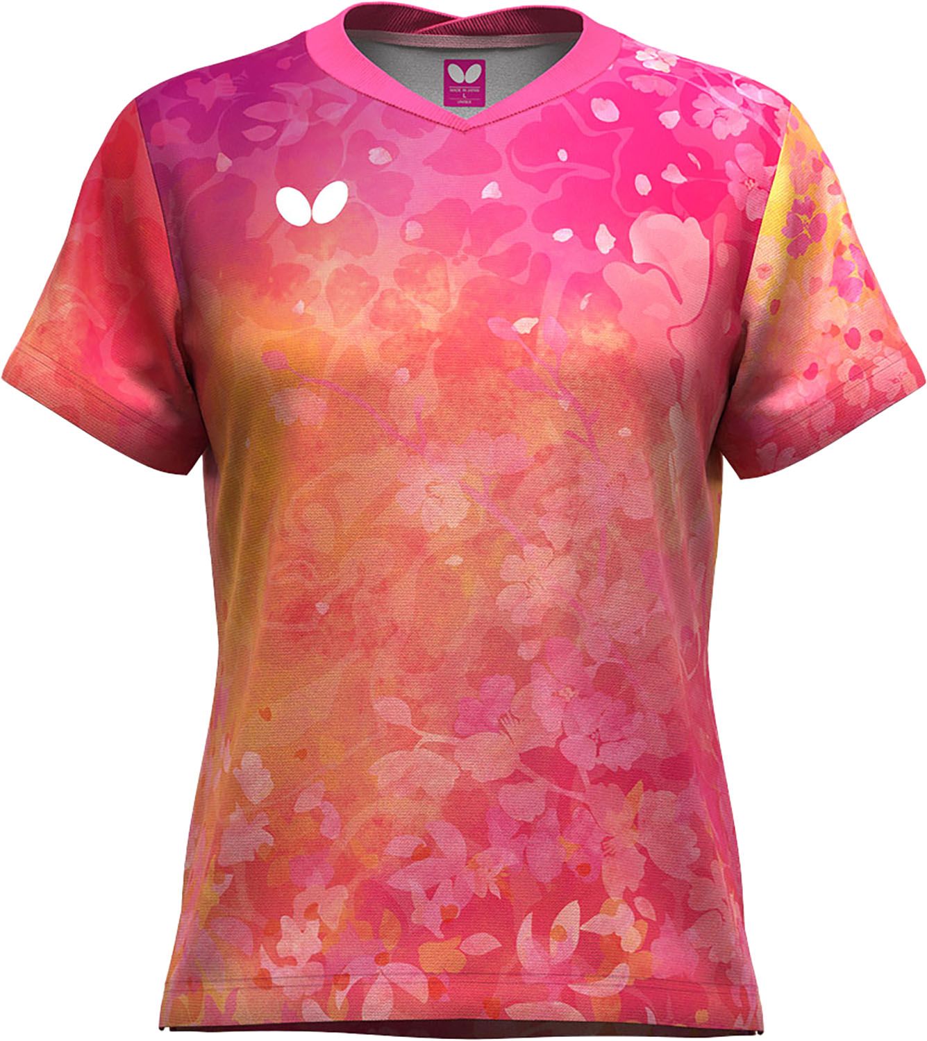 バタフライ Butterfly 卓球 ルイネス ･ シャツ  47199 016 ロゼ