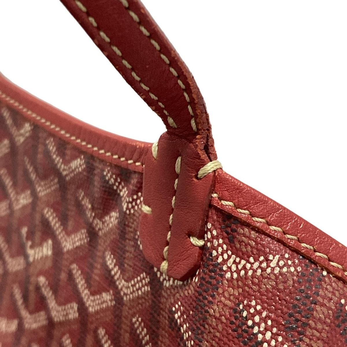 GOYARD(ゴヤール) トートバッグ サンルイジュニア レッド レザー  