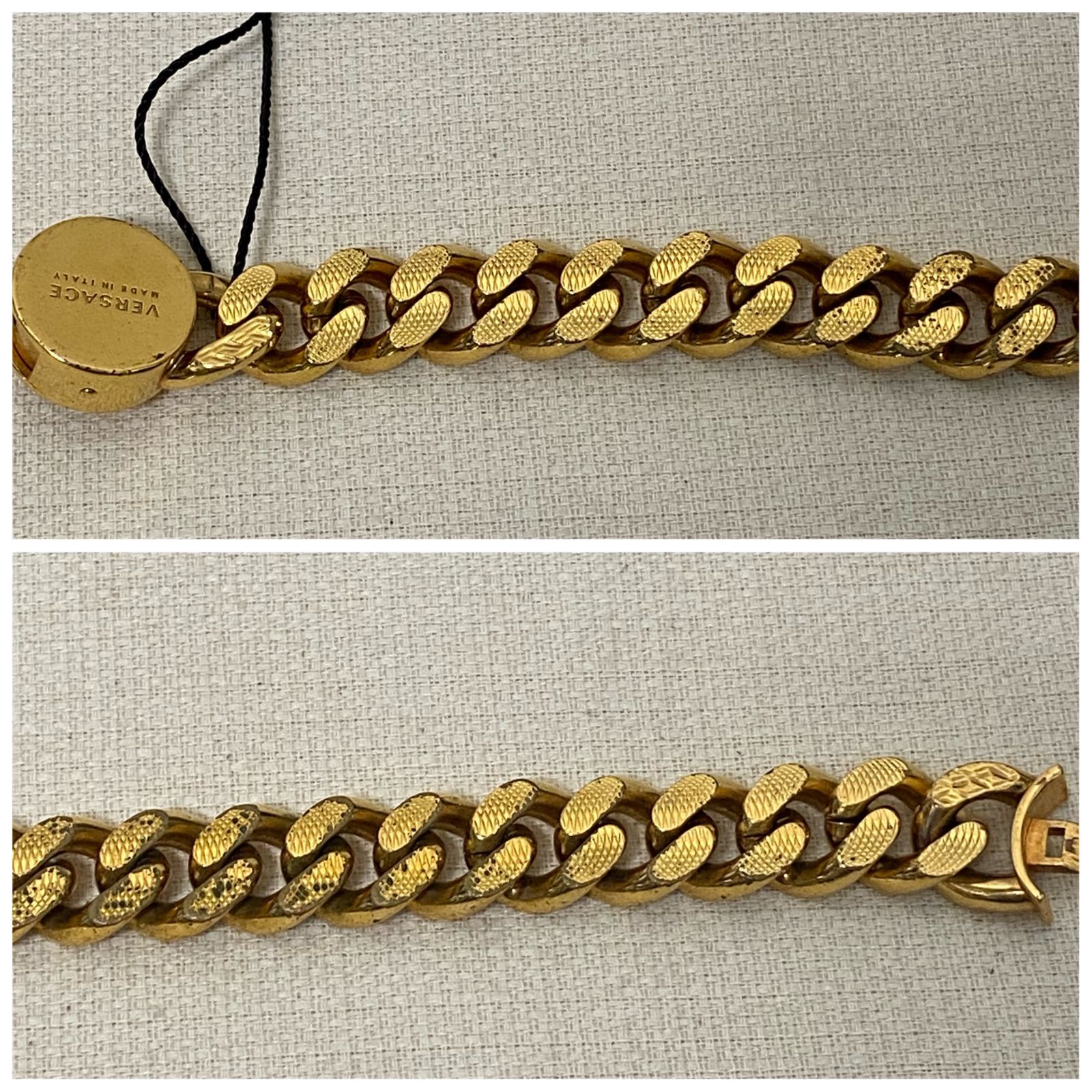 即完売品　VERSACE ヴェルサーチ メデューサ ブレスレット 喜平　Mサイズ 中古・古着通販】VERSACE (ヴェルサーチ) メデューサ