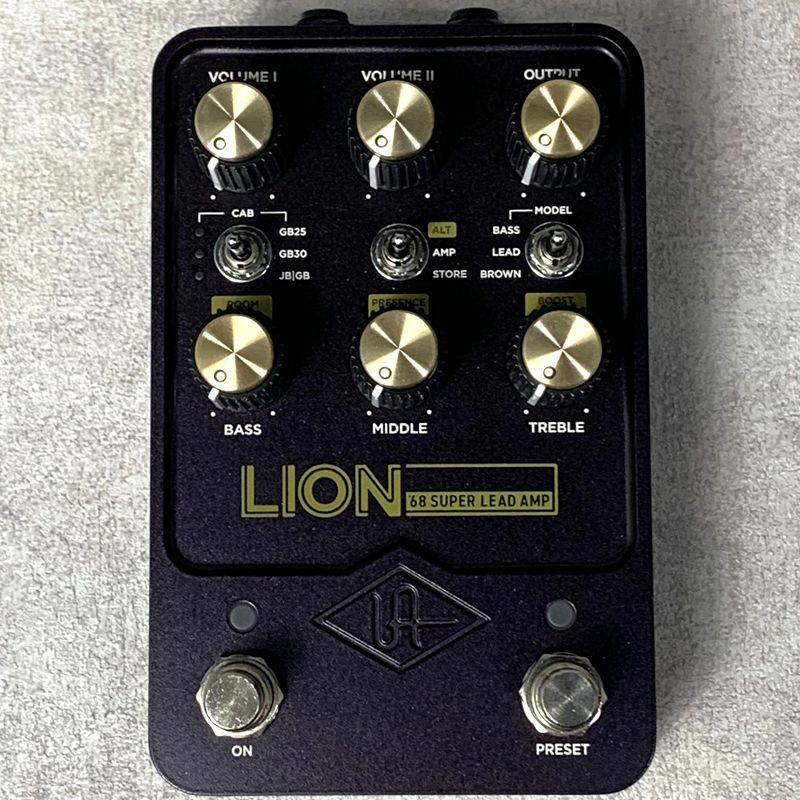 UAFX LION 中古 美品 Universal Audio USED 中古 UAFX Lion '68 Super Lead Amp