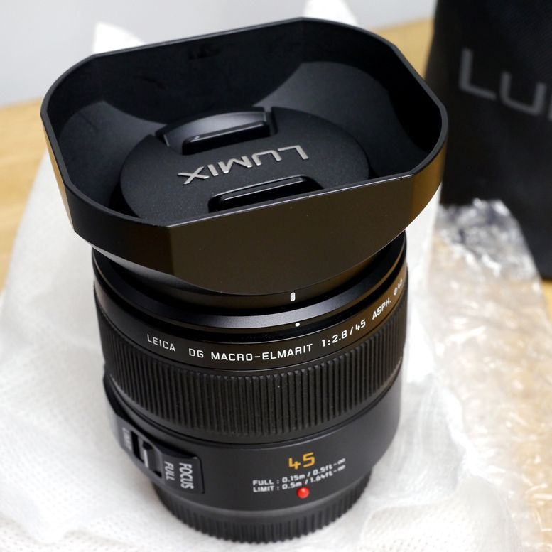 中古・美品】LEICA DG MACRO-ELMARIT 45mm F2.8 ASPH MEGA O.I.S. 