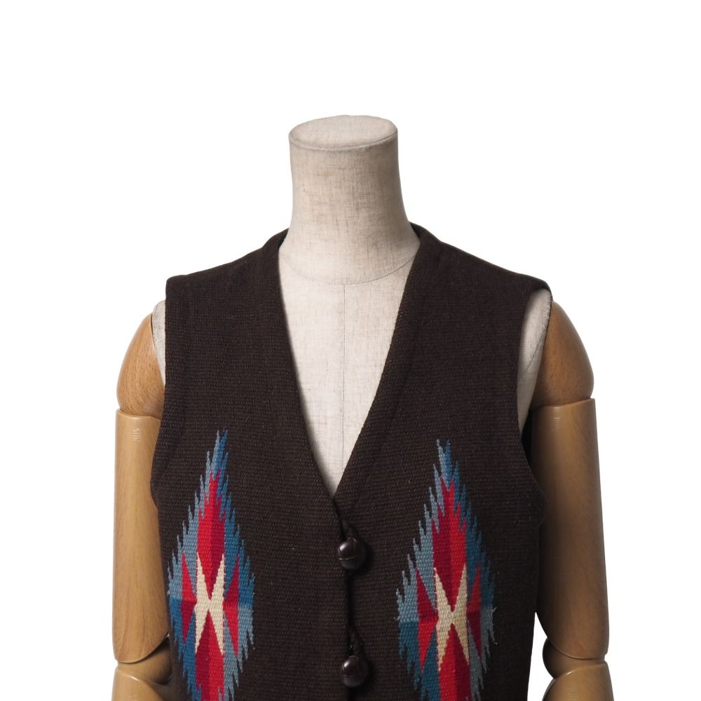 チマヨ ベスト サイズ42 オルテガ チマヨベスト サイズ42 オルテガ チマヨ ベスト 42 赤 レッド