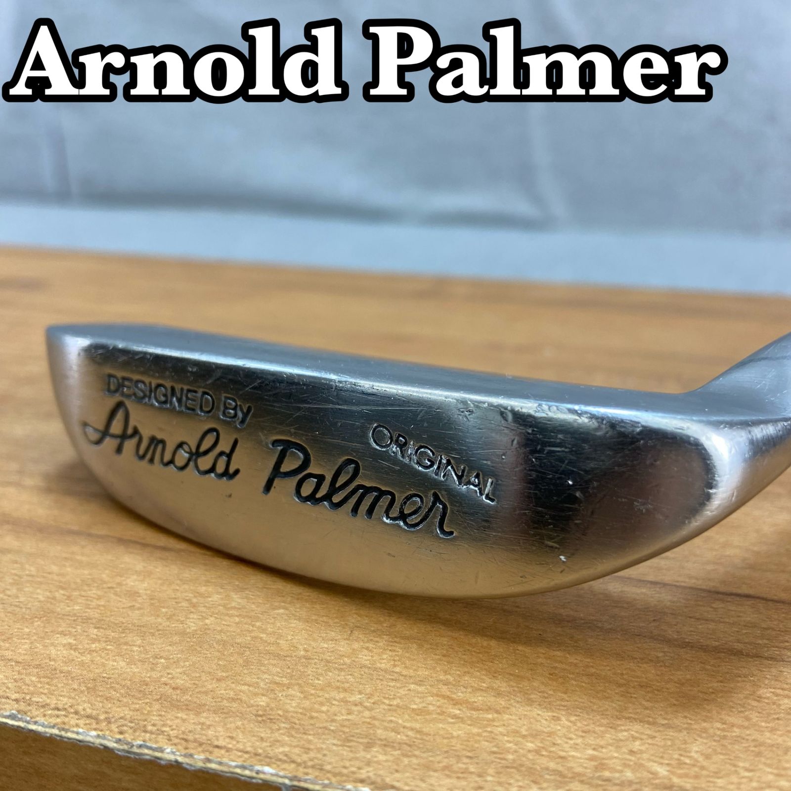 Arnold Palmer - Arnold Palmer　アーノルドパーマー　オリジナル　メンズゴルフパター　スチール　右利き用　PT　L字　ピン型　35インチ　約474g Arnold Palmer アーノルドパーマー メンズゴルフL字パター