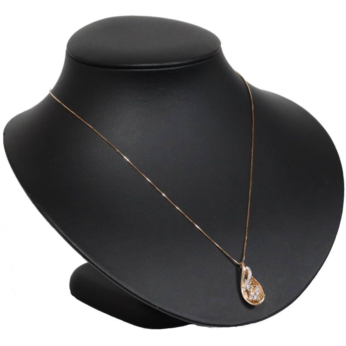 K18PG/WGダイヤモンドペンダント D0.10 D0.20 4.5g - メルカリ 