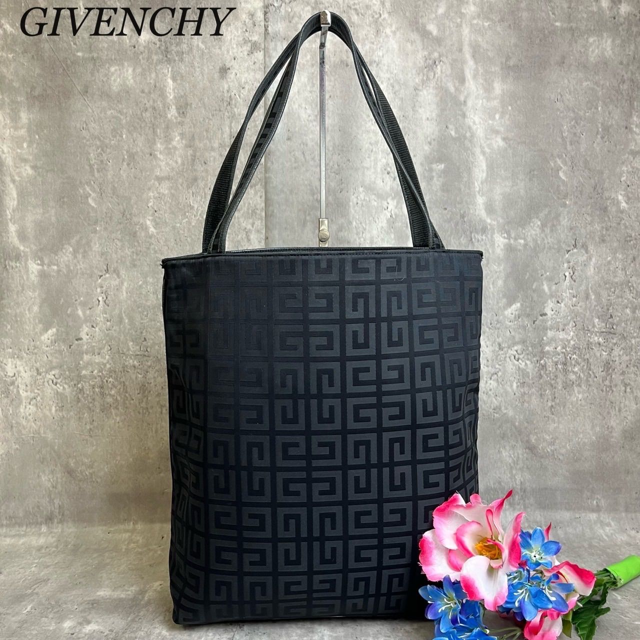 綺麗【GIVENCHY ジバンシィ 4G ロゴ トートバッグ キャンバス 