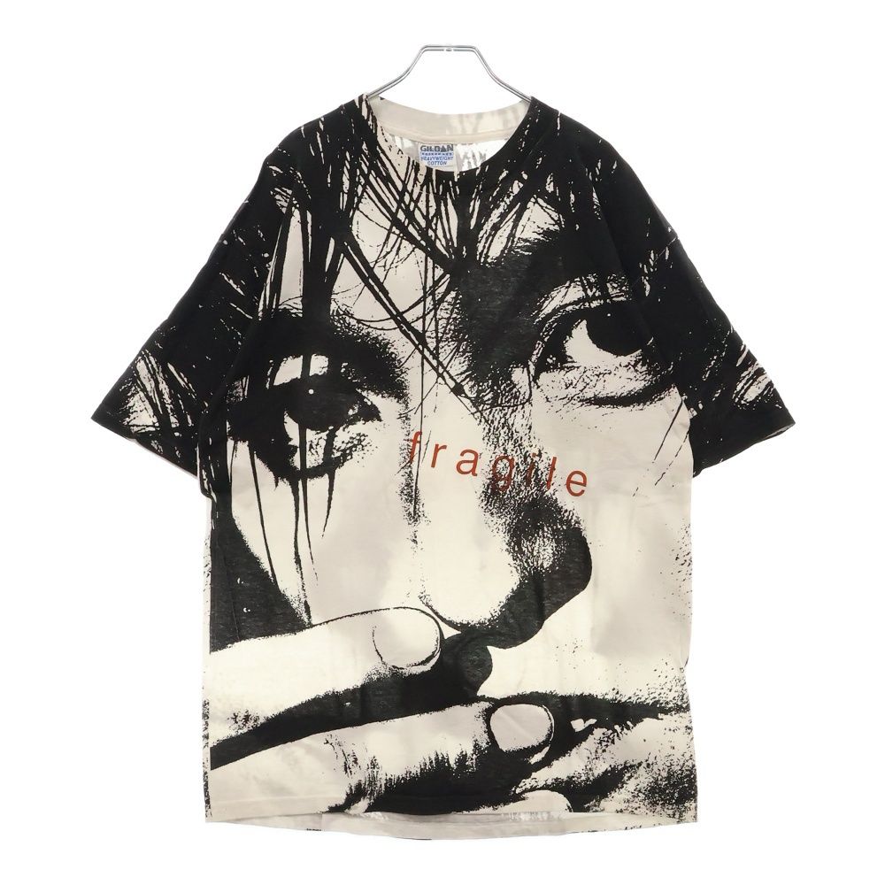 【USED・ビンテージ】宇都宮隆 fragile Tシャツ Lサイズ VINTAGE (ヴィンテージ) 90S VINTAGE 宇都宮隆 fragile ヴィンテージ