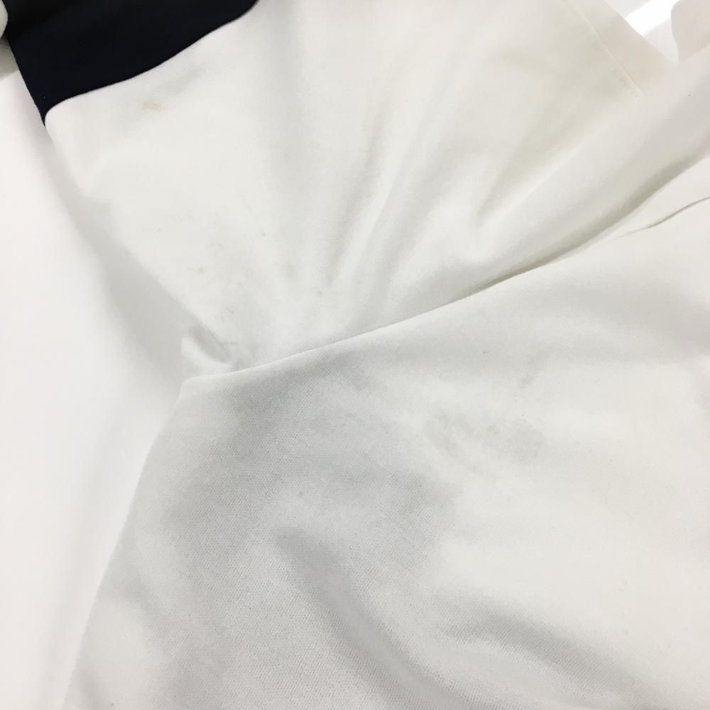 ☆SALE価格☆アンパスィ パーカー 白×ネイビー トレーナー メンズ L