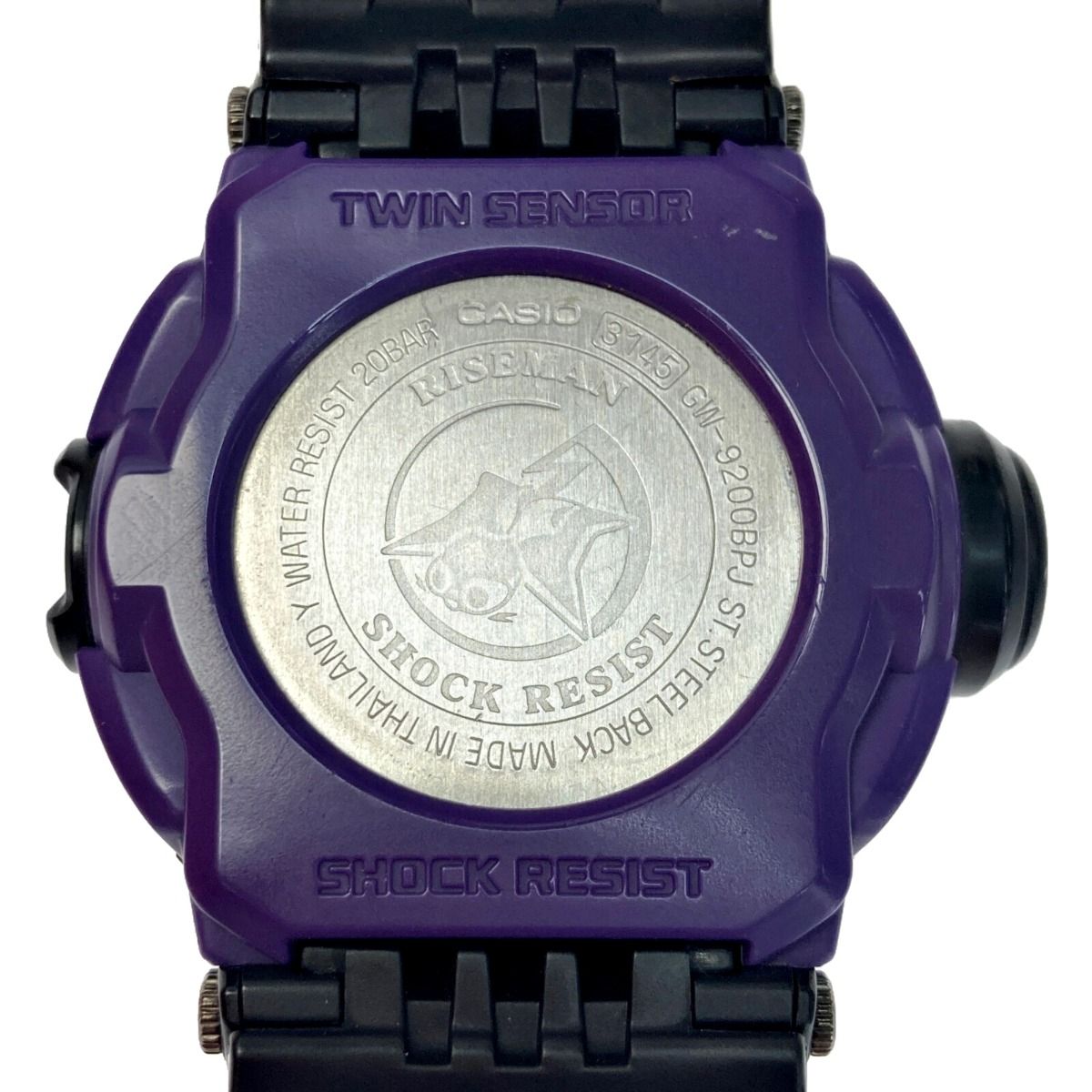 CASIO カシオ G-SHOCK RISEMAN Men in Dark Purple GW-9200BPJ-1JF