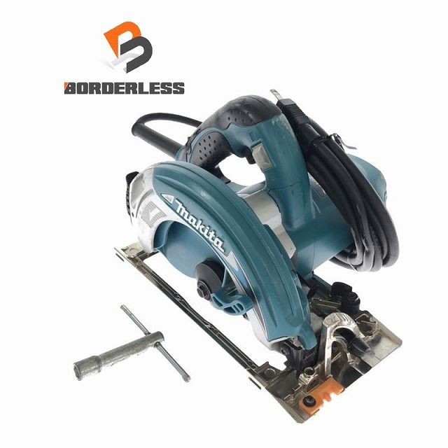 ☆中古品☆makita マキタ 100V 165mm マルノコ 5637BA コード式 丸のこ 丸ノコ 丸鋸 木工用 切断機 DIY/日曜大工 電動工具 96527