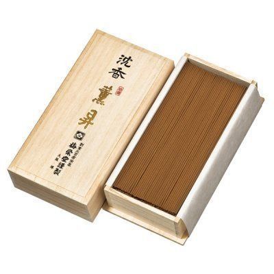 梅栄堂 お香 | お線香 沈香薫昇 中寸桐箱