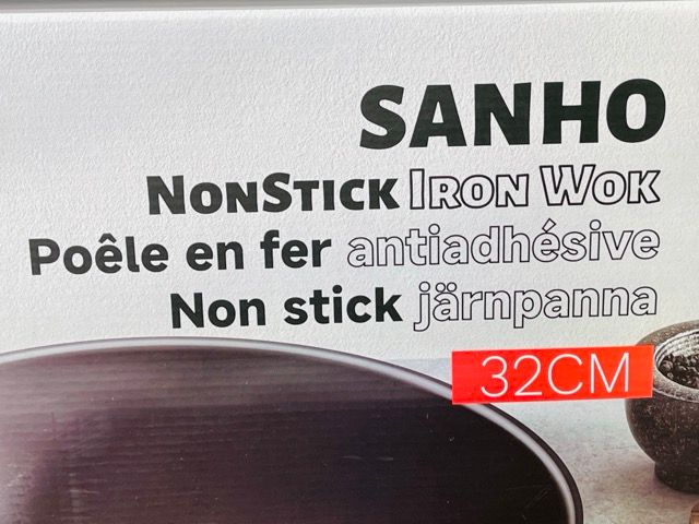 鉄製深型 フライパン 32cm 【未使用品】SANHO サンホ ノン 鉄製深型 フライパン 32cm 【未使用品】SANHO サンホ ノン
