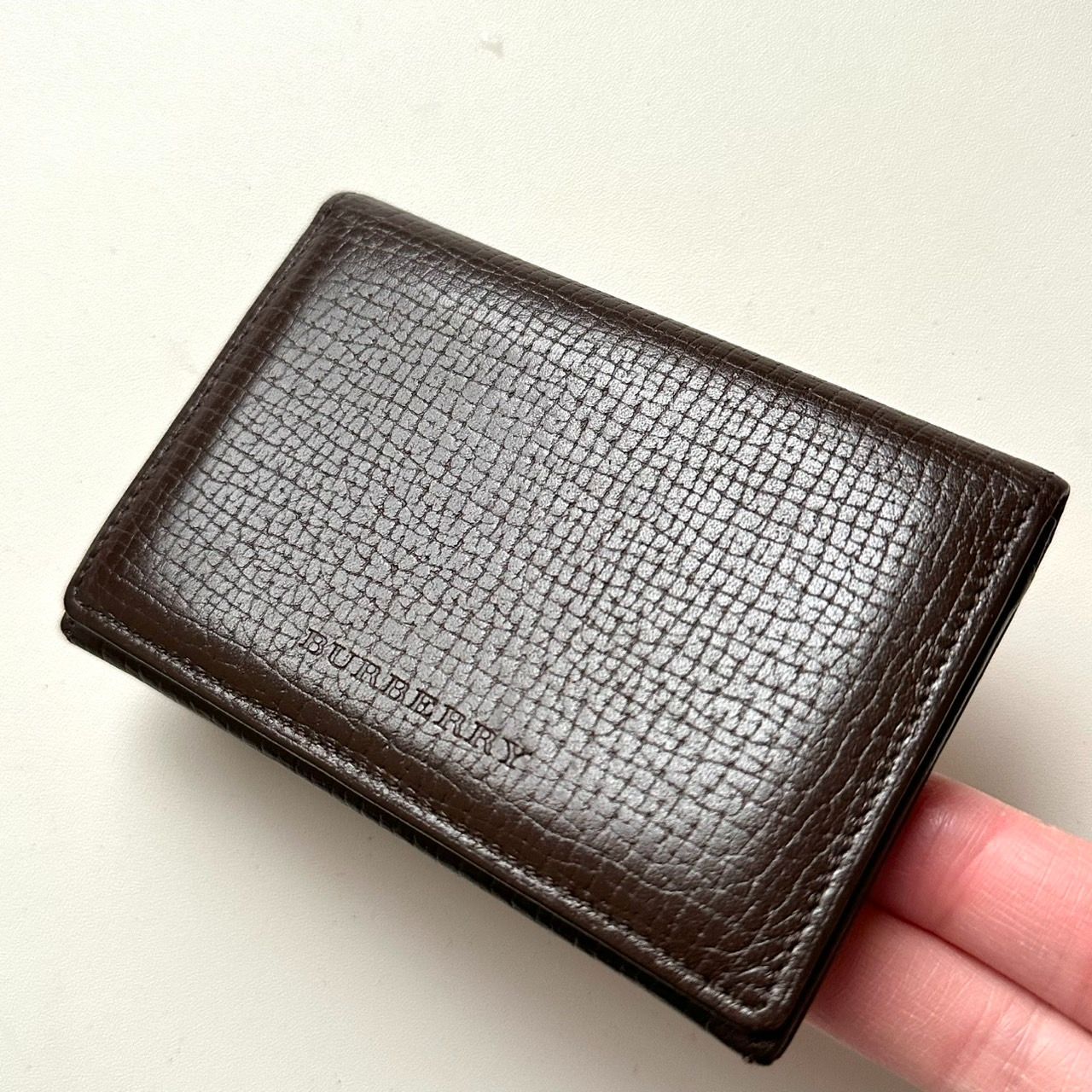 【新品未使用】BURBERRY バーバリー ノバチェック 名刺入れ 値下げ不可