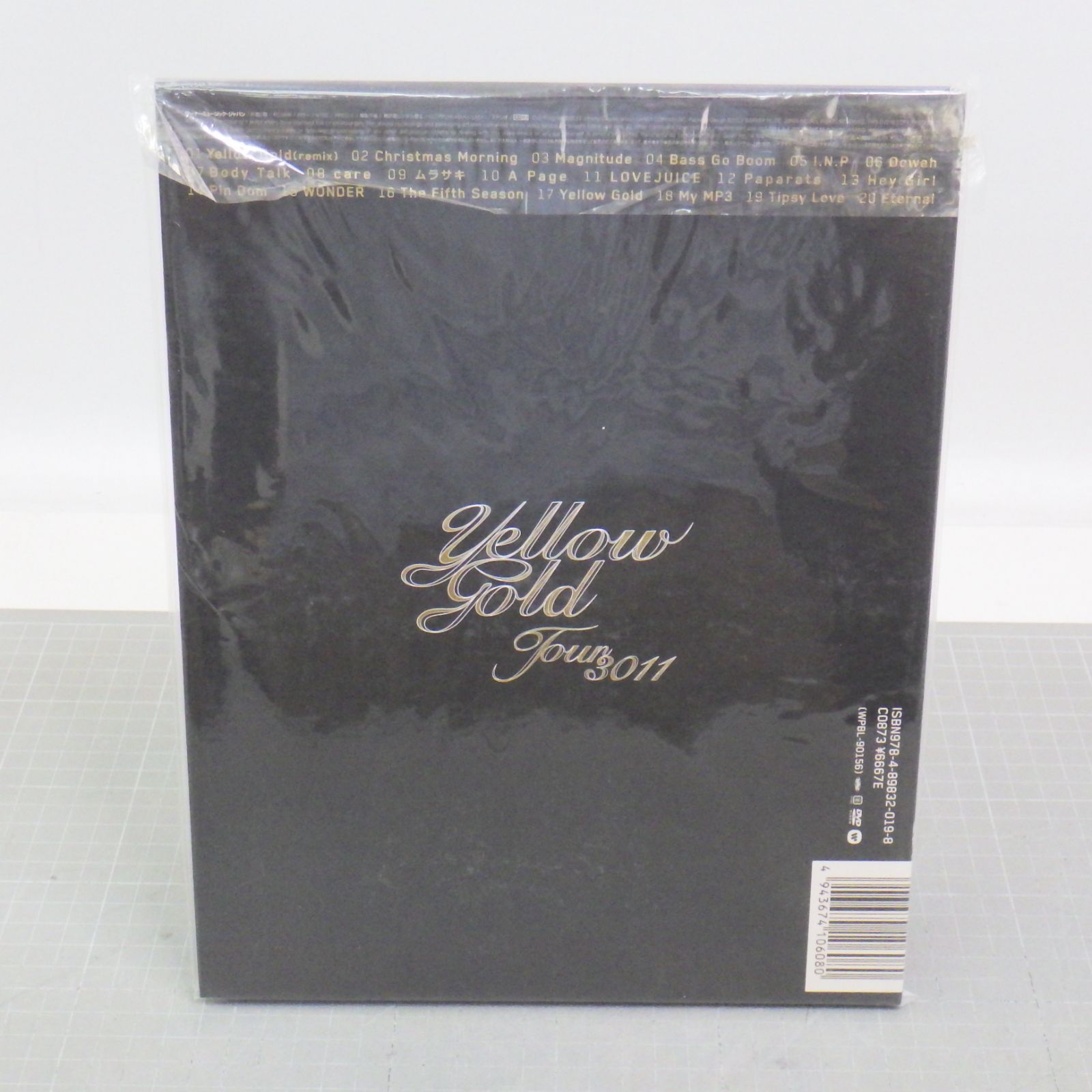 赤西仁 初回プレス限定 写真集付スペシャルパッケージ LIVE DVD