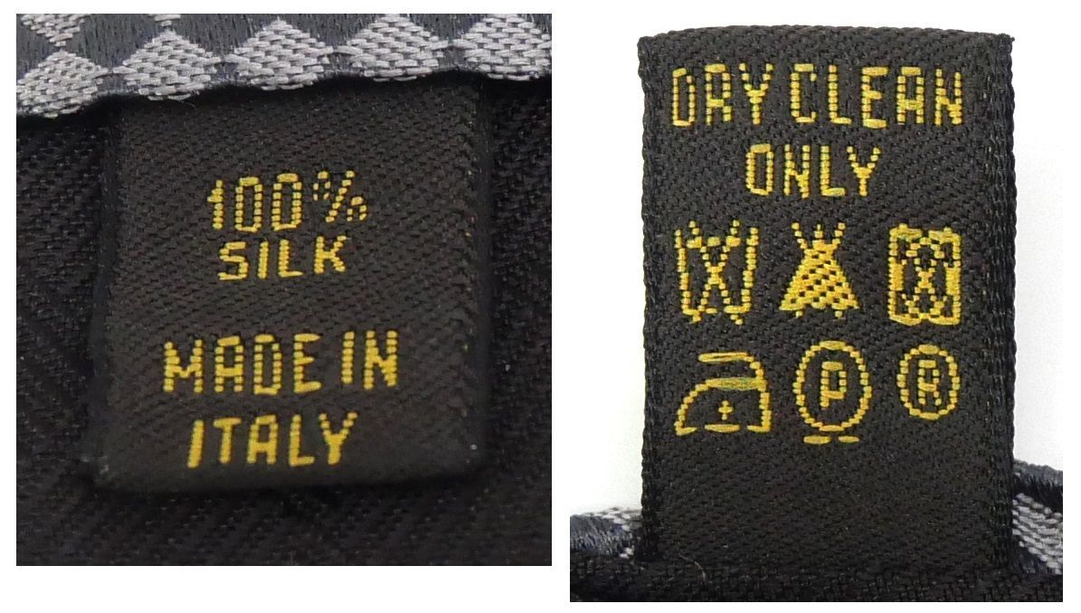 ルイ・ヴィトン LOUISVUITTON クラヴァット・エク M74147 グレー