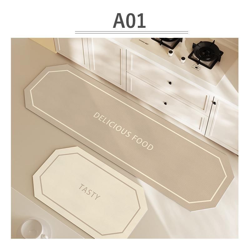 キッチンマット 拭ける 40x60 40x120 50x80 50x120 50x80 50x160 台所 クッションフロア マット 撥水加工 はっ水 撥水 洗濯不要お手入れ簡