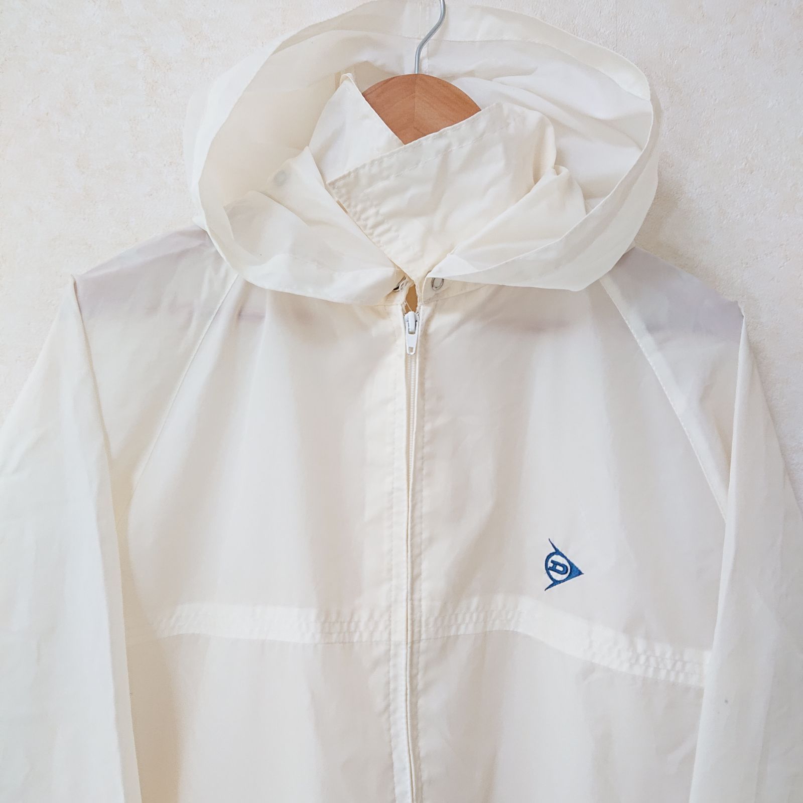 w^)b DUNLOP ダンロップ ウィンドブレーカー レインコート ジップ 