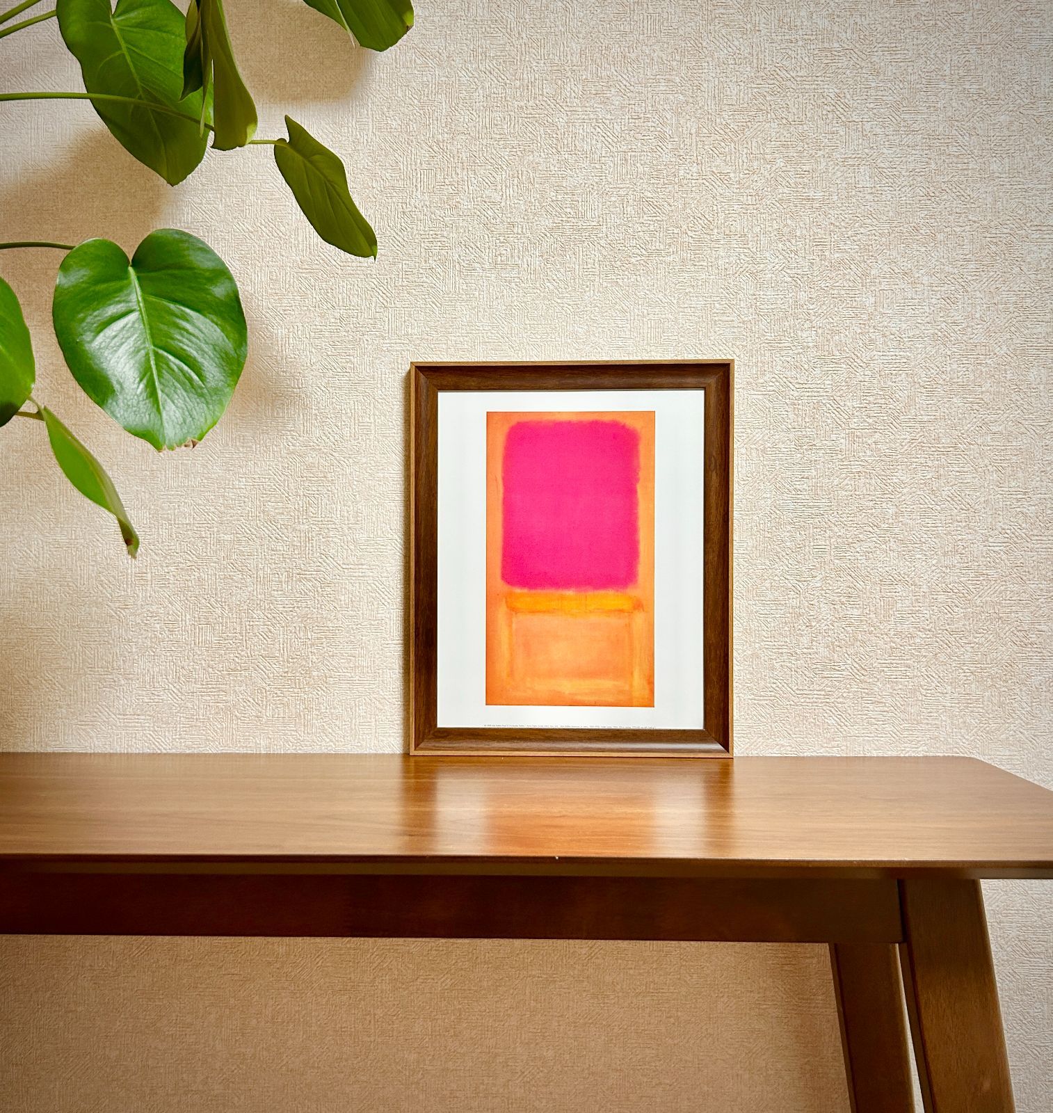 額装済/Number 5(Number 22)（マーク ロスコ）/アートポスター 新品☆額縁付アートポスター☆マーク・ロスコ☆Mark Rothko