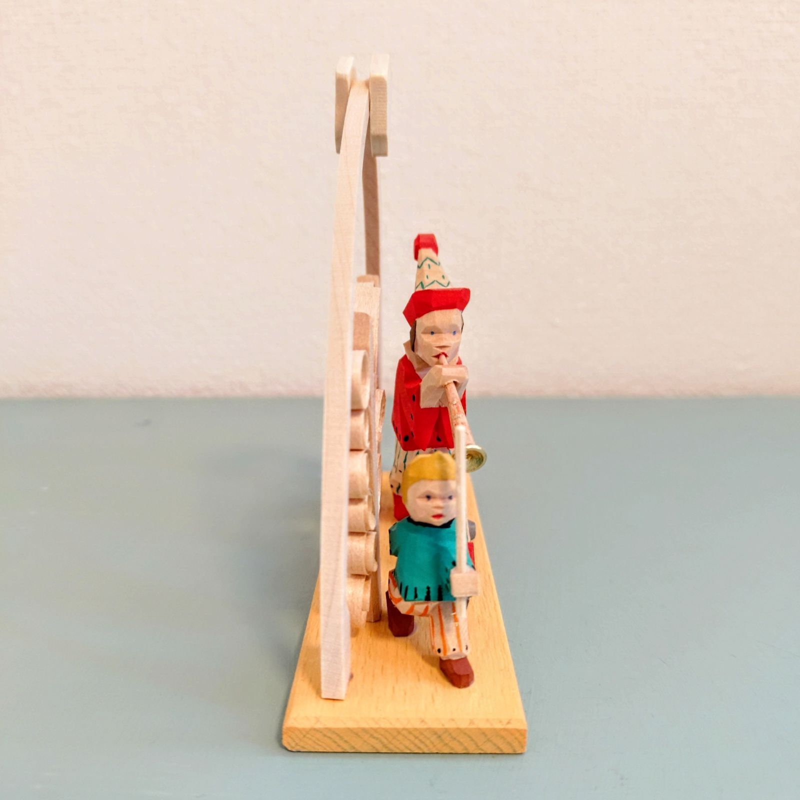 ハーメルンの笛吹き ドイツ工芸品 木製 エミール・ヘルビッヒ工房