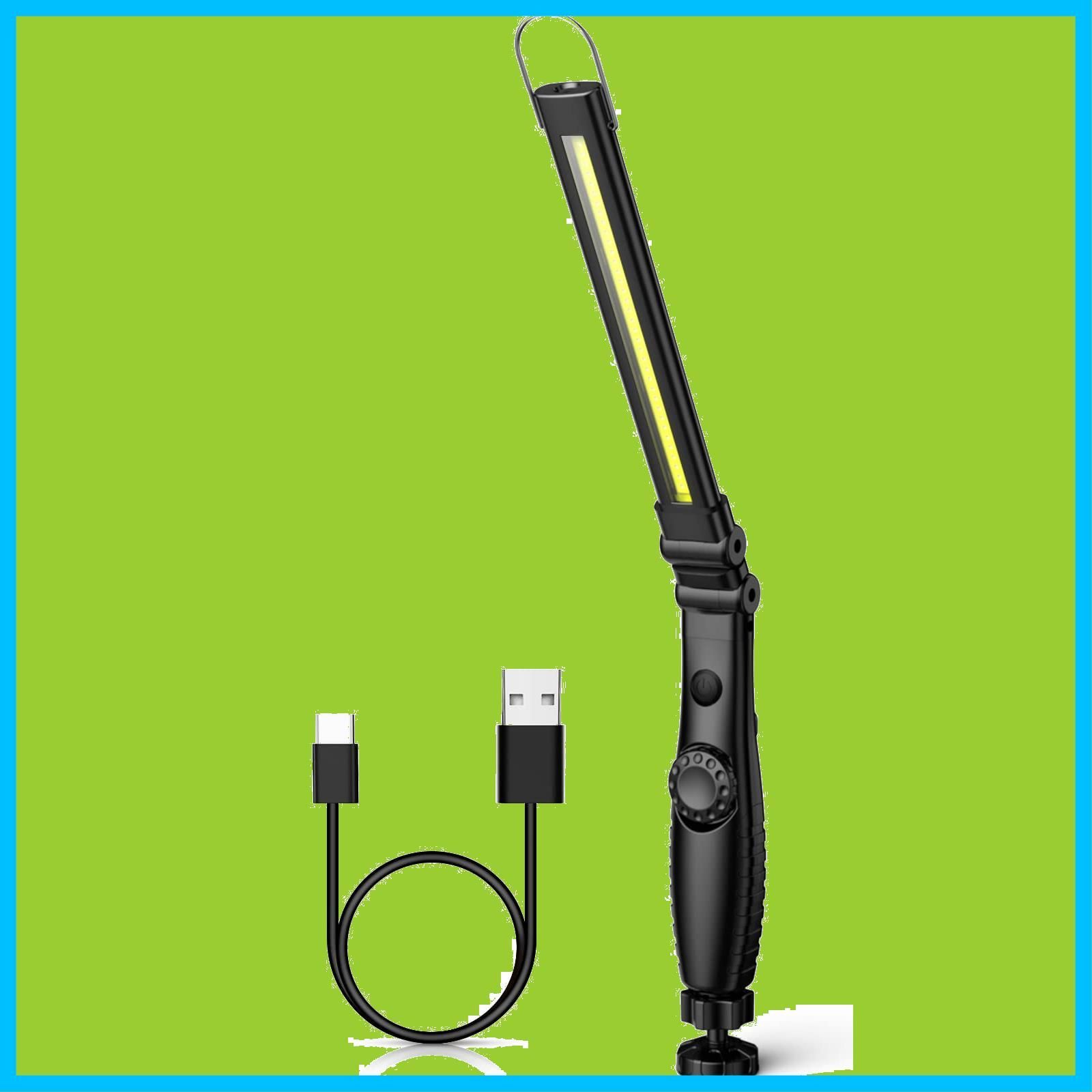 色:Black-1Pack】LED作業灯USB充電式折り畳みワークライト800 コロコロショップ メルカリ