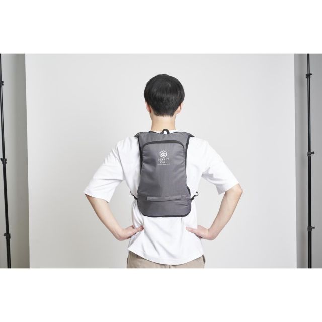 YAMAZEN 水冷式ウエア バッテリー別売 DC-B05S G グレー 水冷ベスト 夏 猛暑 対策 作業 作業着 作業服 山善