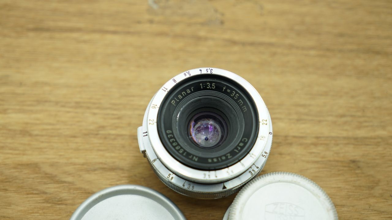極上品 CONTAX Carl Zeiss Planar 35mm F2 T G - カメラ