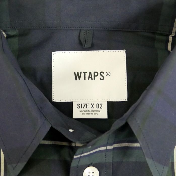 WTAPS ダブルタップス 国内正規 24SS TXT 01 SHIRT LS COTTON ...