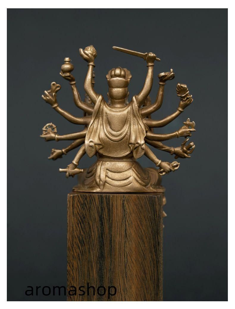仏教美術 仏像 小仏像 準提菩薩 準提仏母仏像 銅製品 工芸品 置物 仏教美術 仏像 小仏像 準提菩薩 準提仏母仏像 銅製品 工芸品