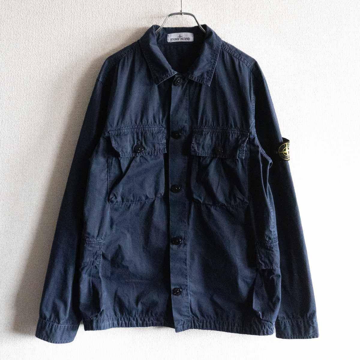 STONE ISLAND 2017SS | GARMENT DYED OVERSHIRTS M オーバーシャツ ジャケット ストーンアイランド 25040154