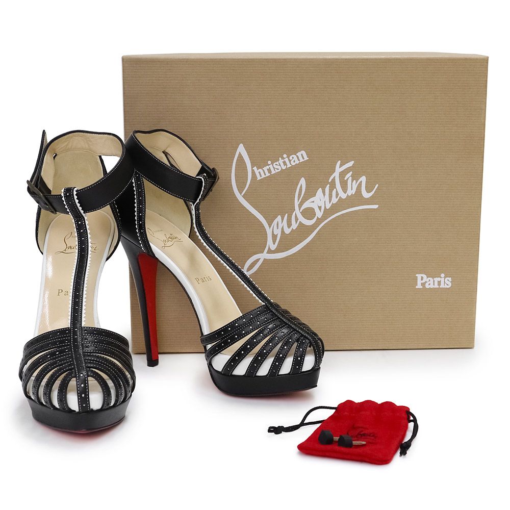 クリスチャンルブタンサンダル37.5