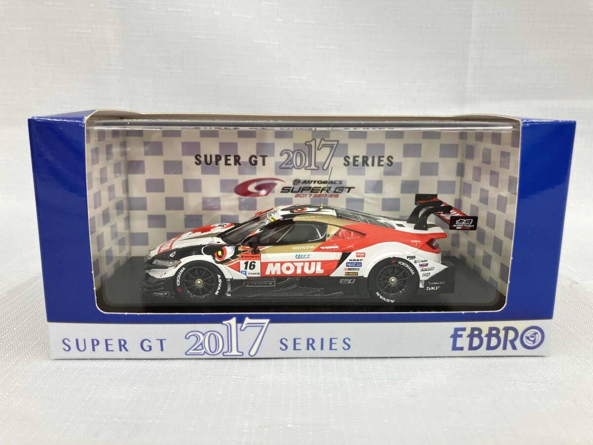 EBBRO 1/43 MOTUL MUGEN NSX-GT SUPER GT GT500 2017 Rd.6 Suzuka No