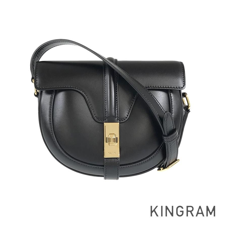 セリーヌ CELINE セーズ ブザス16 スモール ブラック カーフスキン ... セリーヌ CELINE ショルダーバッグ ブザス セーズ レディース