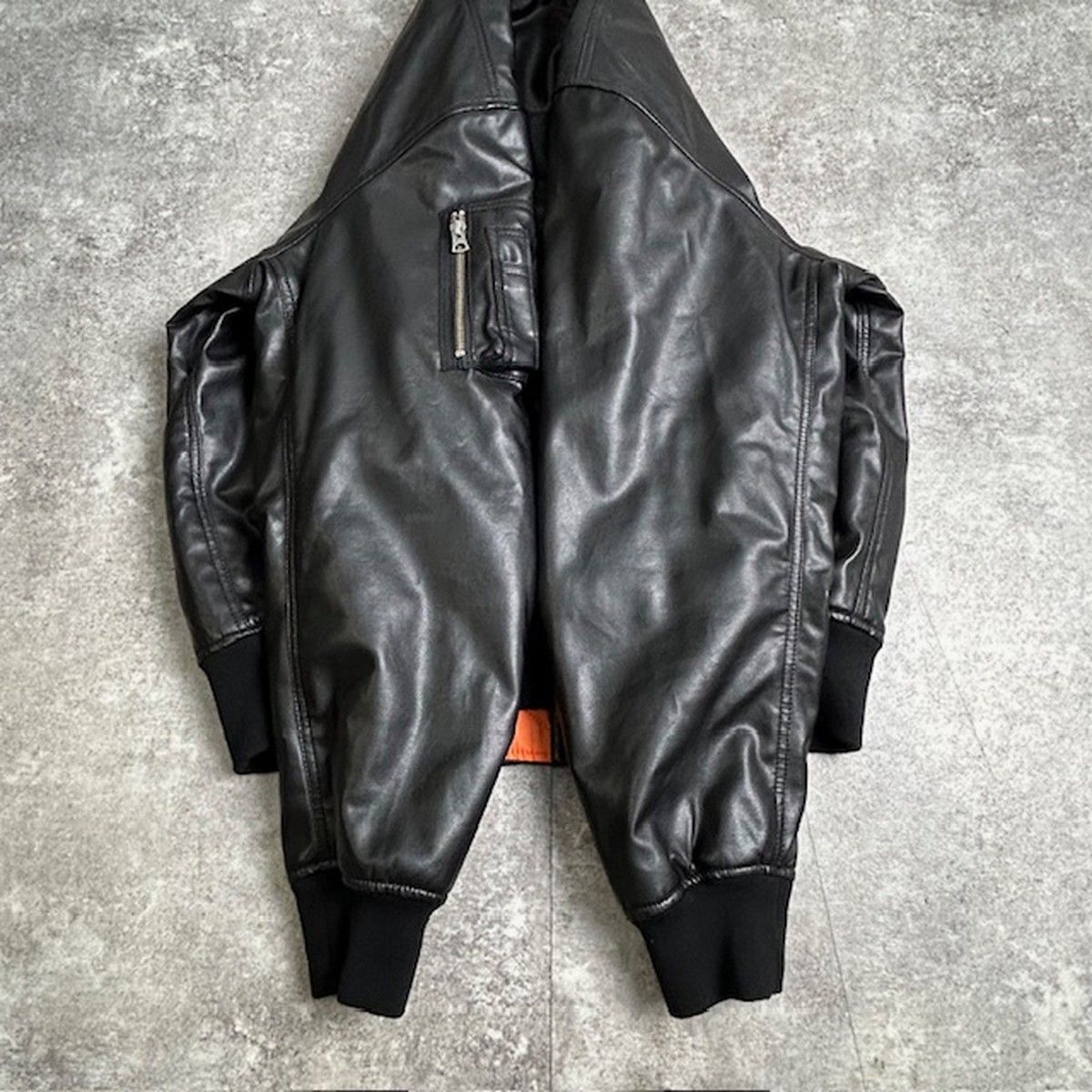 ALPHA アルファ ALPHA INDUSTRIES MA-1 フェイクレザー TA1615