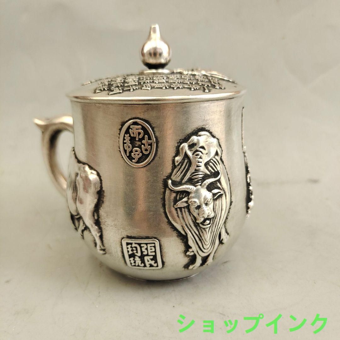 五牛豊登蓋碗   飲茶食器 中国茶器   煎茶道具   現代工芸品美術品 置物 五牛豊登蓋碗 飲茶食器 中国茶器 煎茶道具 現代工芸品美術品