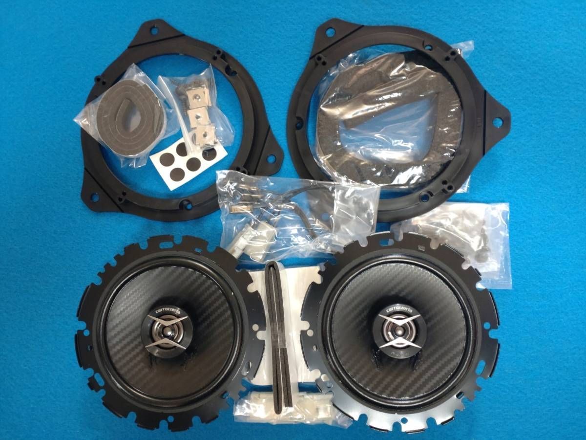 スズキ 現行エブリイワゴン DA17W 社外パイオニアフロントスピーカー2WAY