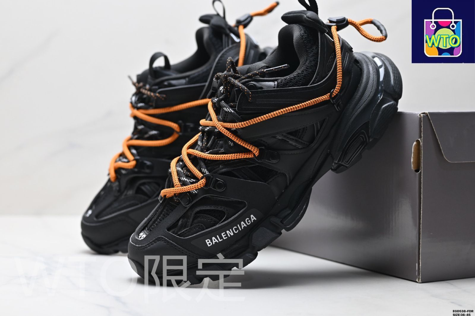 BALENCIAGA バレンシアガ トラック　26.5 箱無し Yahoo!オークション - BALENCIAGA TRACK TRAINER バレンシアガ