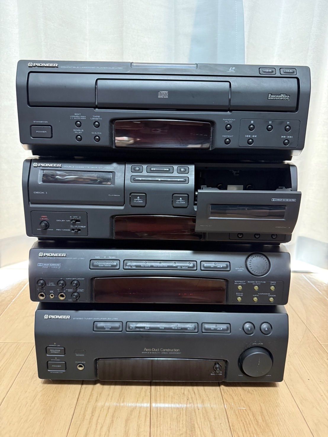 Pioneer パイオニア AV7 シリーズ 本体一式セット（ジャンク品・まとめ