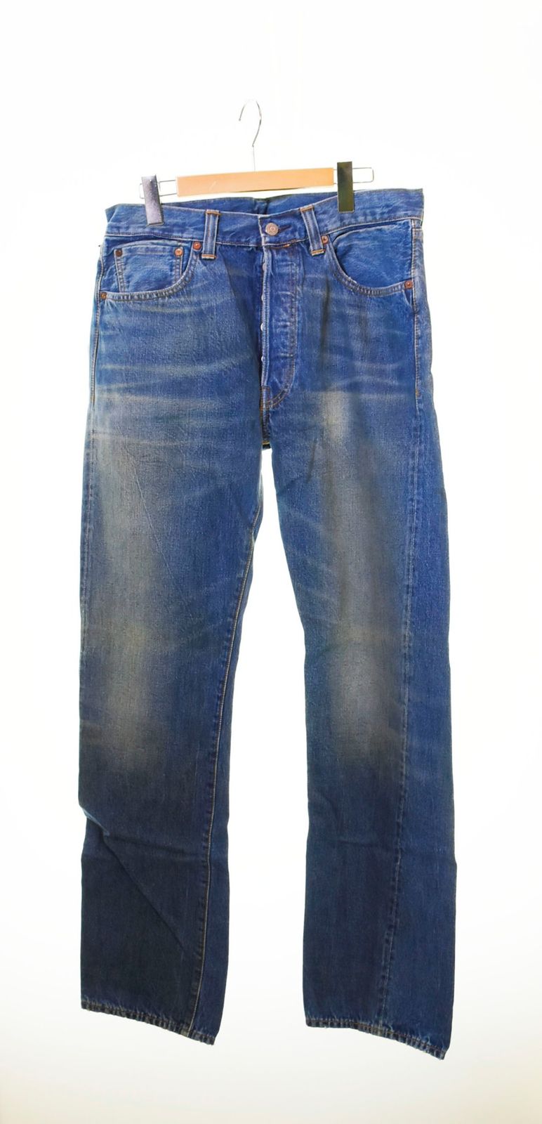リーバイス LEVI'S 501XX 1947年モデル デニムパンツ 青 47501-0053 デニム 無地 ブルー W34L34 103MB-51