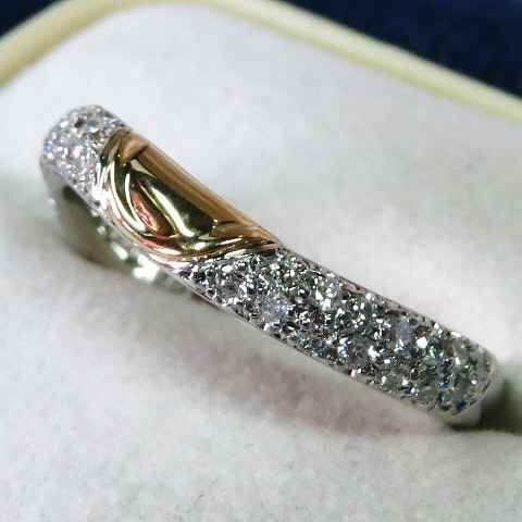 MR5590】PT900 プラチナダイヤリング 指輪 D0.315 kadipaten.id