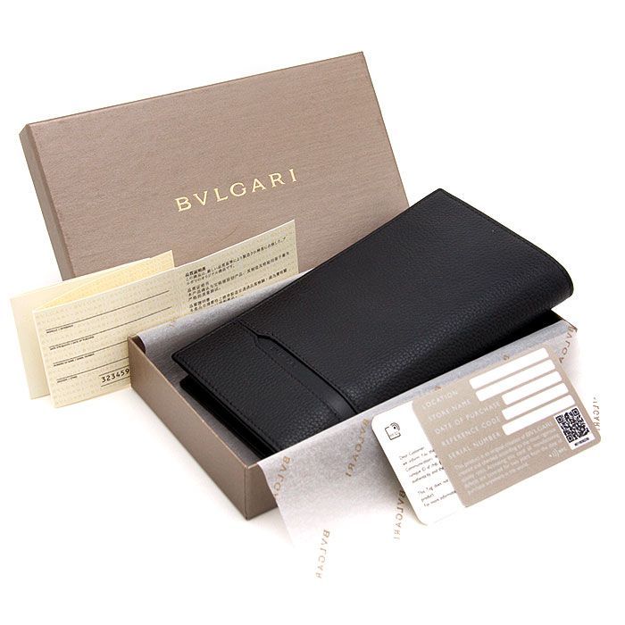 ほぼ未使用】BVLGARI ブルガリ 長財布 オクト レザー ロング ほぼ未使用】BVLGARI ブルガリ 長財布 オクト レザー ロング