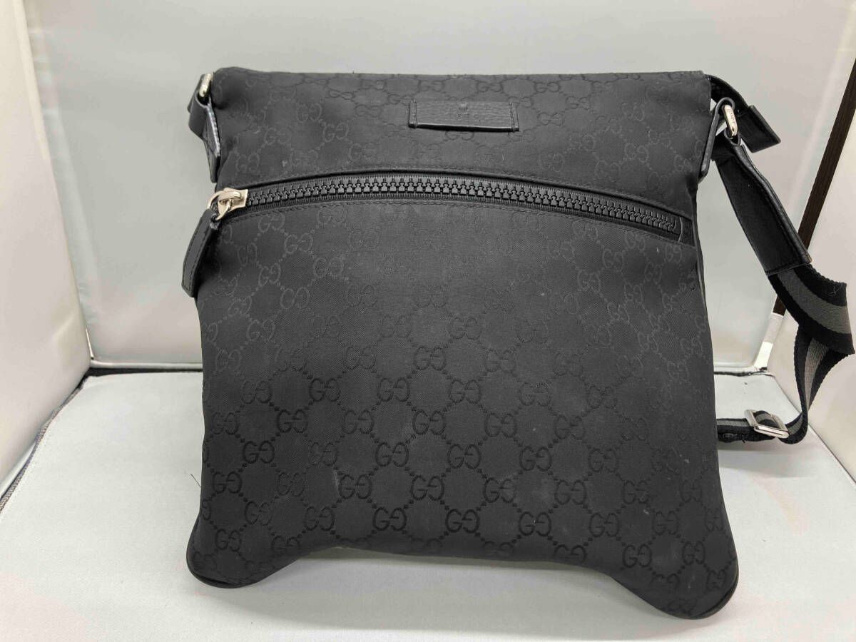 GUCCI ショルダーバッグ GG 509639.493075 黒 グッチ メンズ