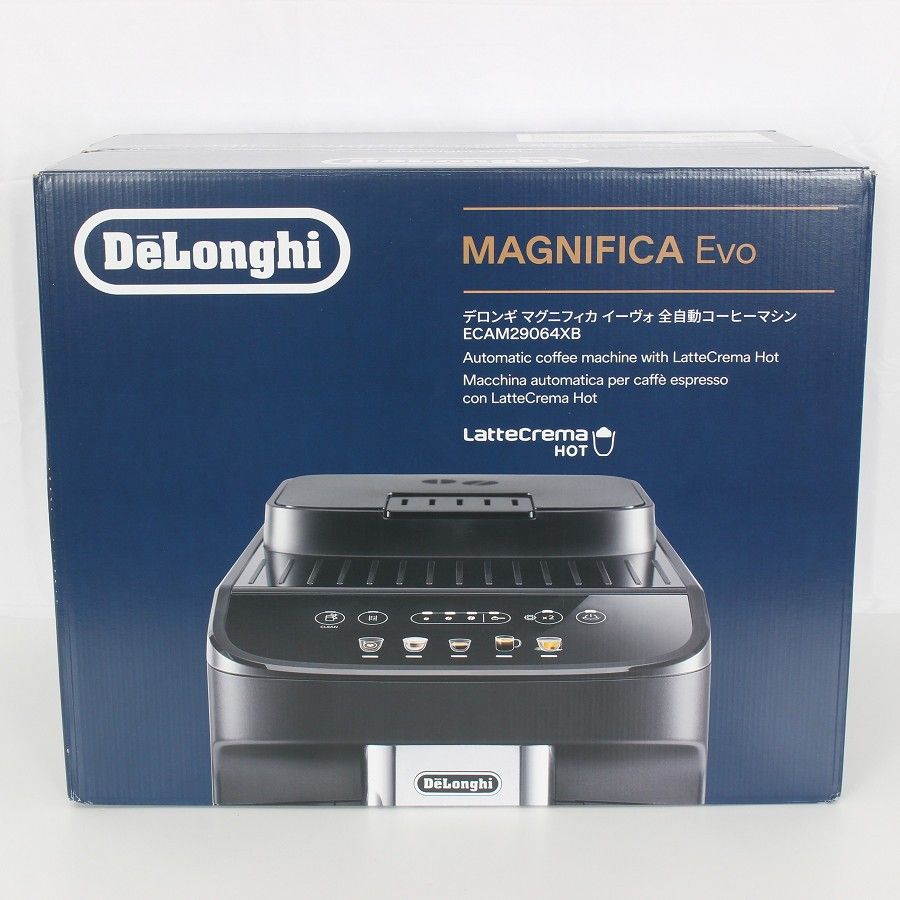 未開封 デロンギ マグニフィカ イーヴォ ECAM29064XB コンパクト全自動エスプレッソマシン DeLonghi 本体